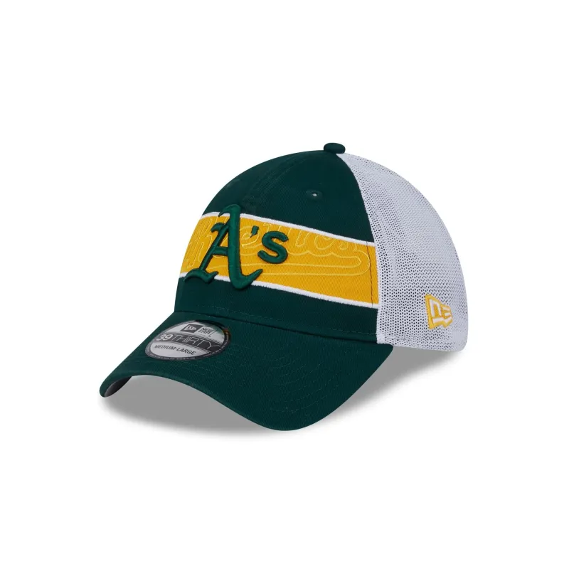 Athletics Banded 39THIRTY Stretch Fit Hat sold by New Era