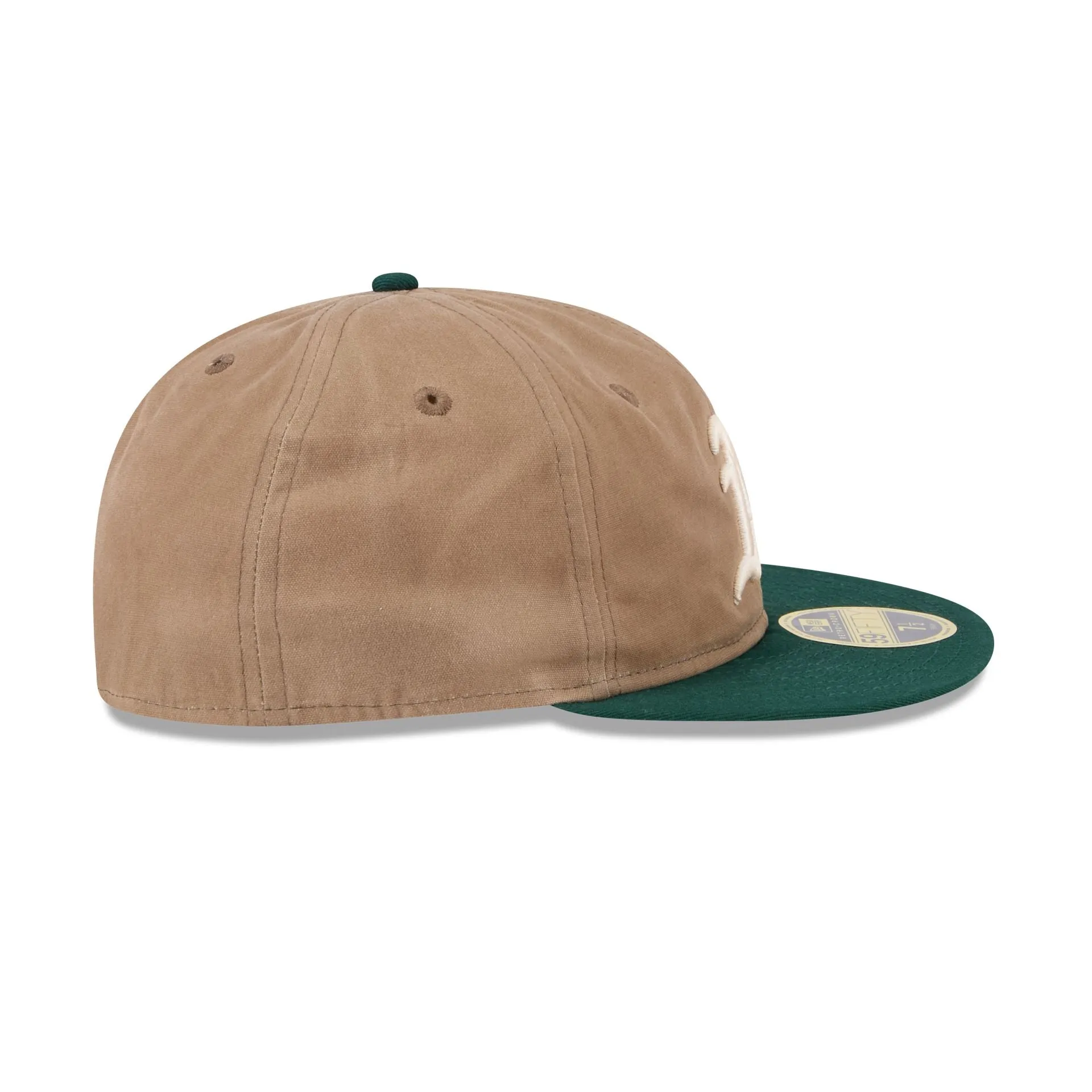 Athletics Wax Canvas Retro Crown 59FIFTY Fitted Hat sold by New Era product image thumbnail 5