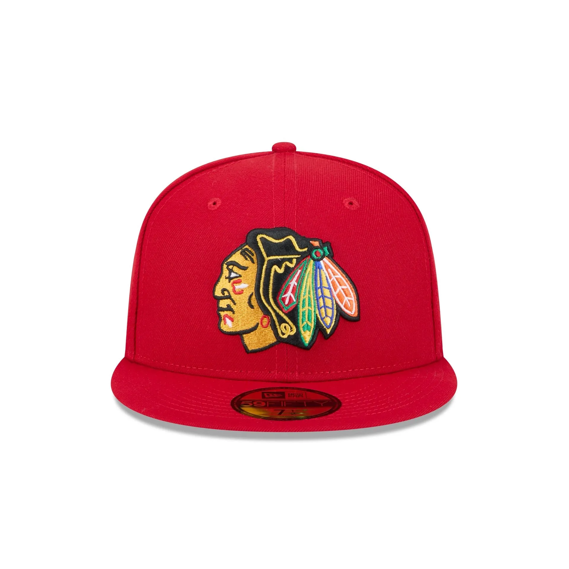 Chicago Blackhawks Red 59FIFTY Fitted Hat sold by New Era product image thumbnail 2