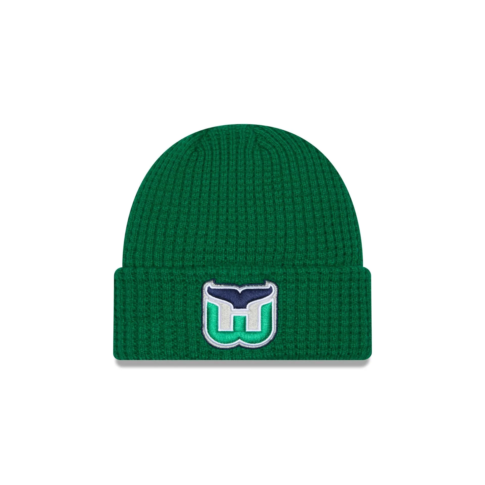 Hartford Whalers Waffle Knit Beanie Hat sold by New Era