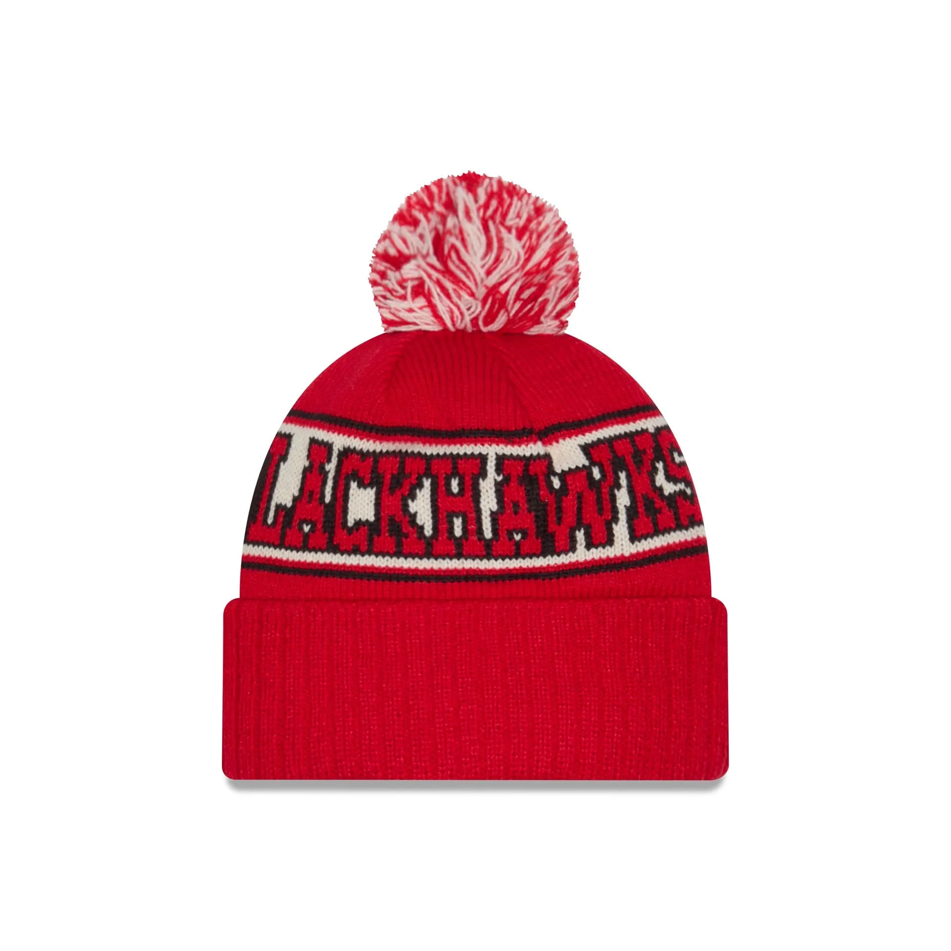 Chicago Blackhawks Pom Knit Hat sold by New Era product image thumbnail 2