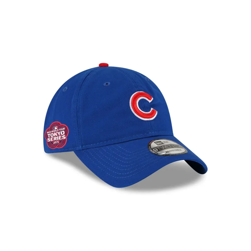 Chicago Cubs 2025 Tokyo Series Side Patch 9TWENTY Adjustable Hat sold by New Era
