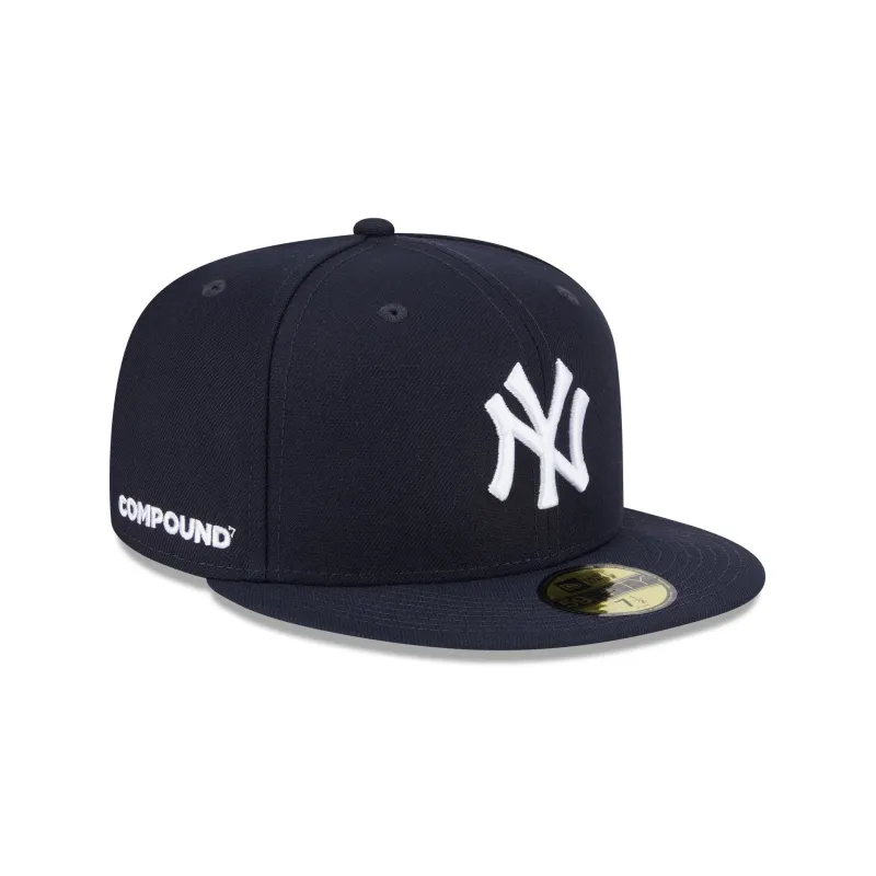 Compound x New York Yankees 59FIFTY Fitted Hat sold by New Era