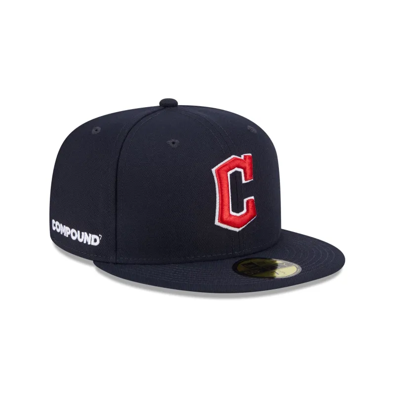 Compound x Cleveland Guardians 59FIFTY Fitted Hat sold by New Era