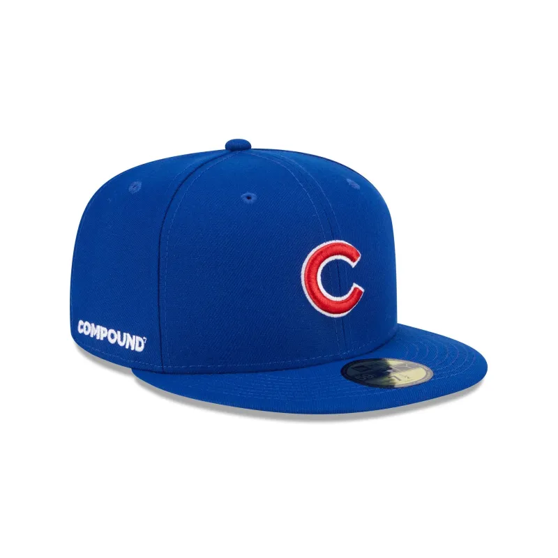 Compound x Chicago Cubs 59FIFTY Fitted Hat sold by New Era