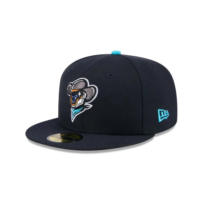 Sugar Land Space Cowboys Authentic Collection 59FIFTY Fitted Hat made by New Era