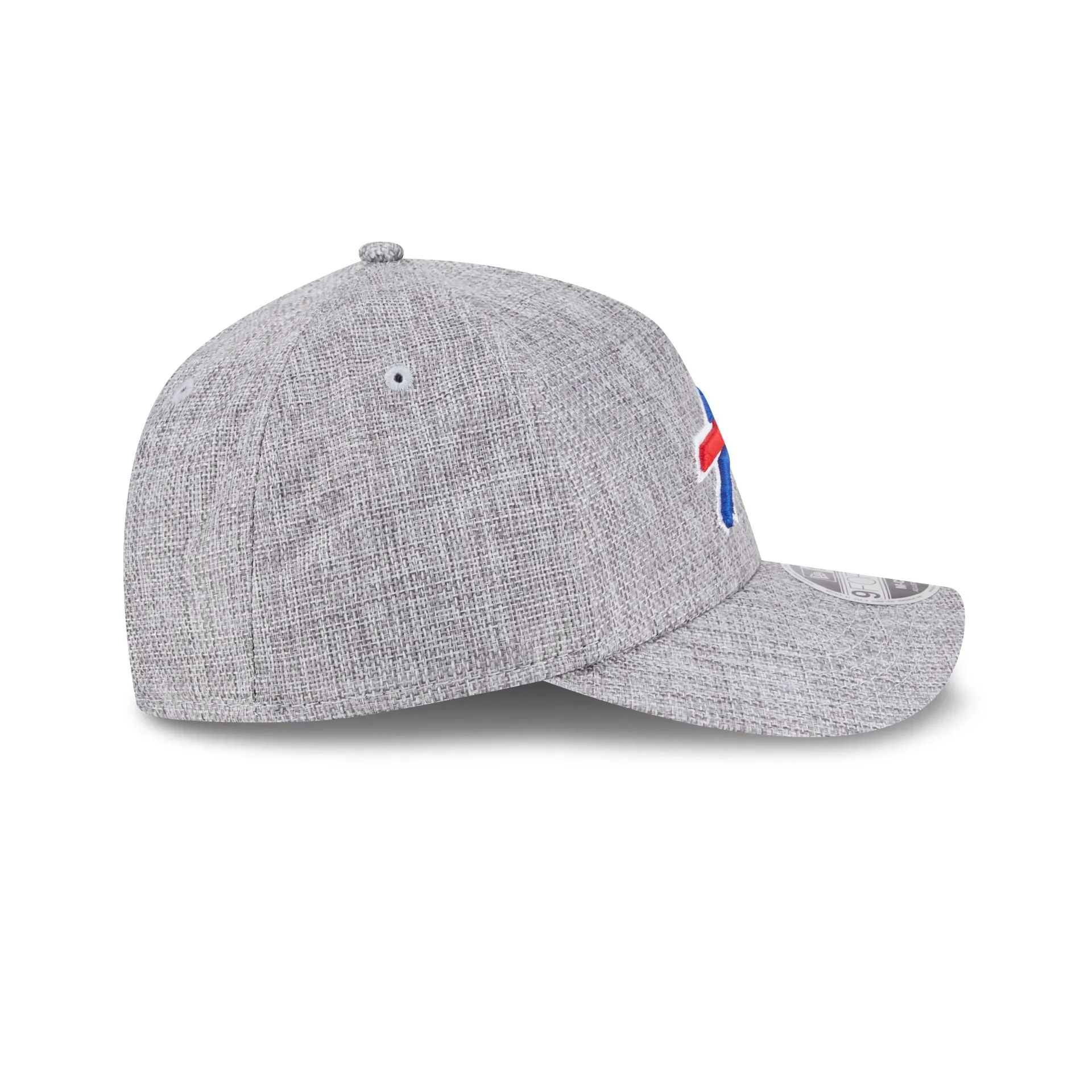 Buffalo Bills Cotton Weave Gray 9FORTY M-Crown A-Frame Snapback Hat sold by New Era product image thumbnail 5