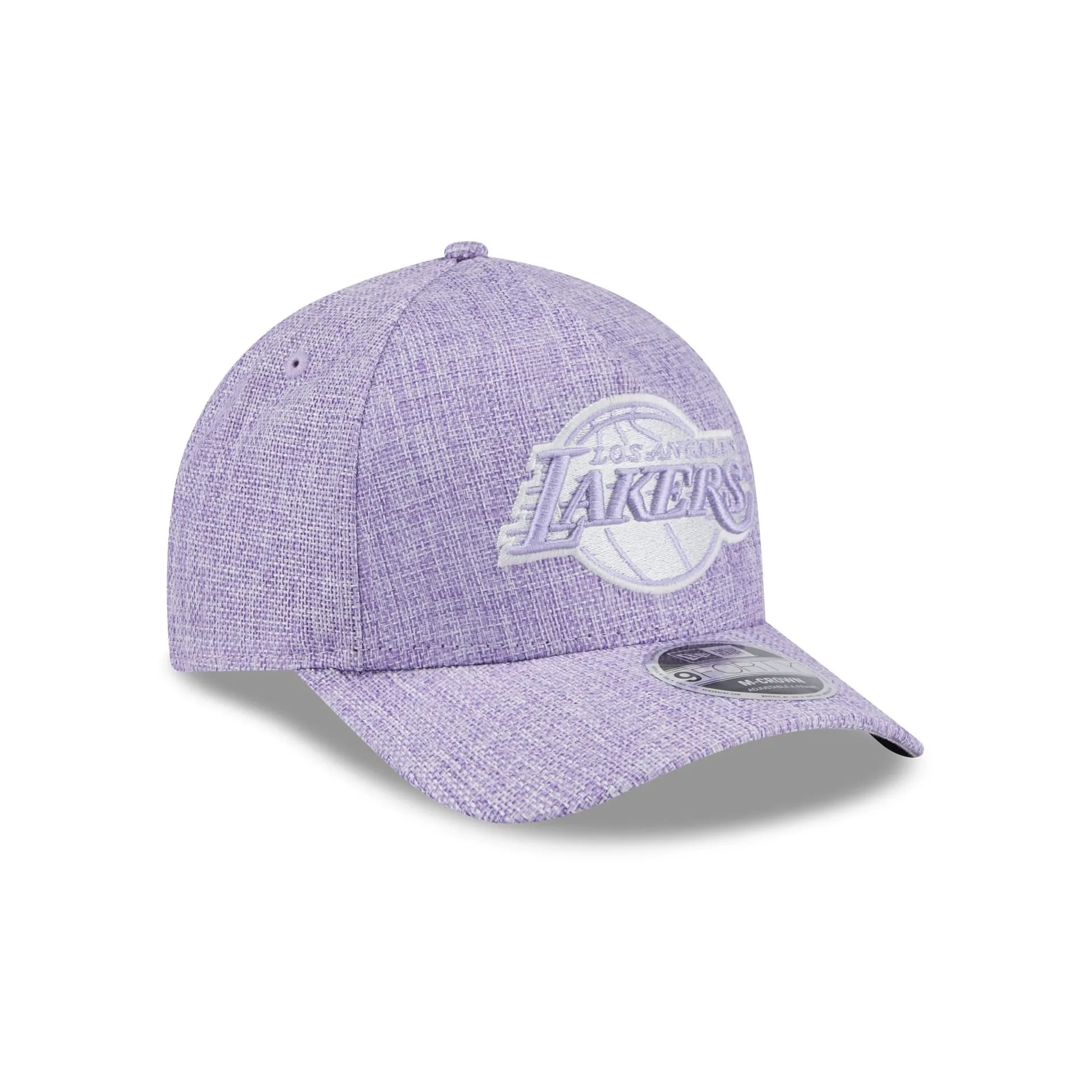 Los Angeles Lakers Cotton Weave Purple 9FORTY M-Crown A-Frame Snapback Hat sold by New Era product image thumbnail 3