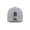 Detroit Tigers Cotton Weave Gray 9FORTY M-Crown A-Frame Snapback Hat sold by New Era