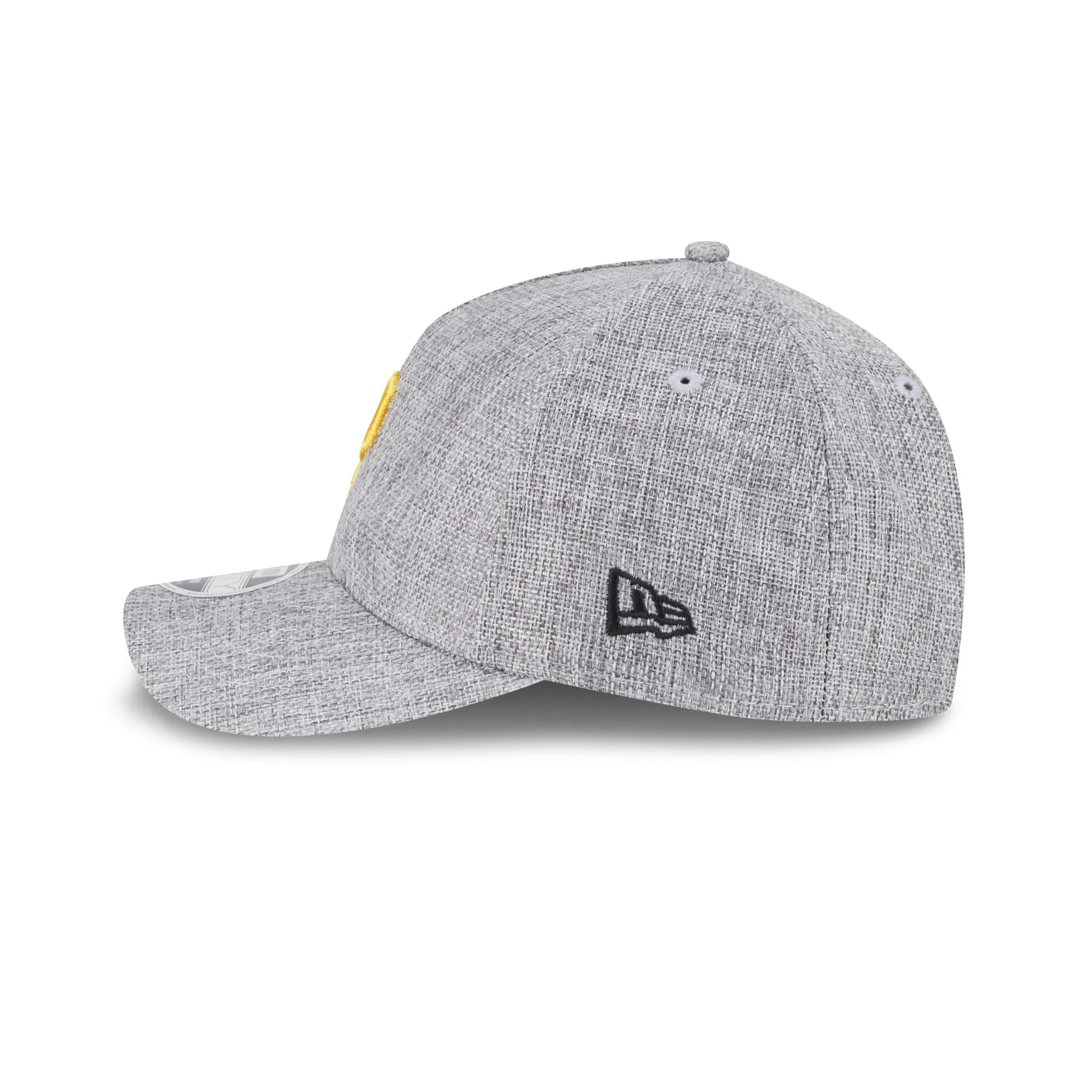 Pittsburgh Pirates Cotton Weave Gray 9FORTY M-Crown A-Frame Snapback Hat sold by New Era product image thumbnail 4