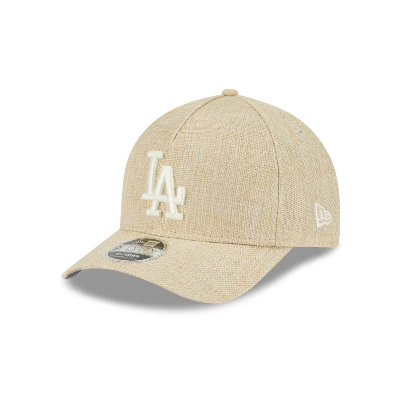 Los Angeles Dodgers Cotton Weave Stone 9FORTY M-Crown A-Frame Snapback Hat sold by New Era