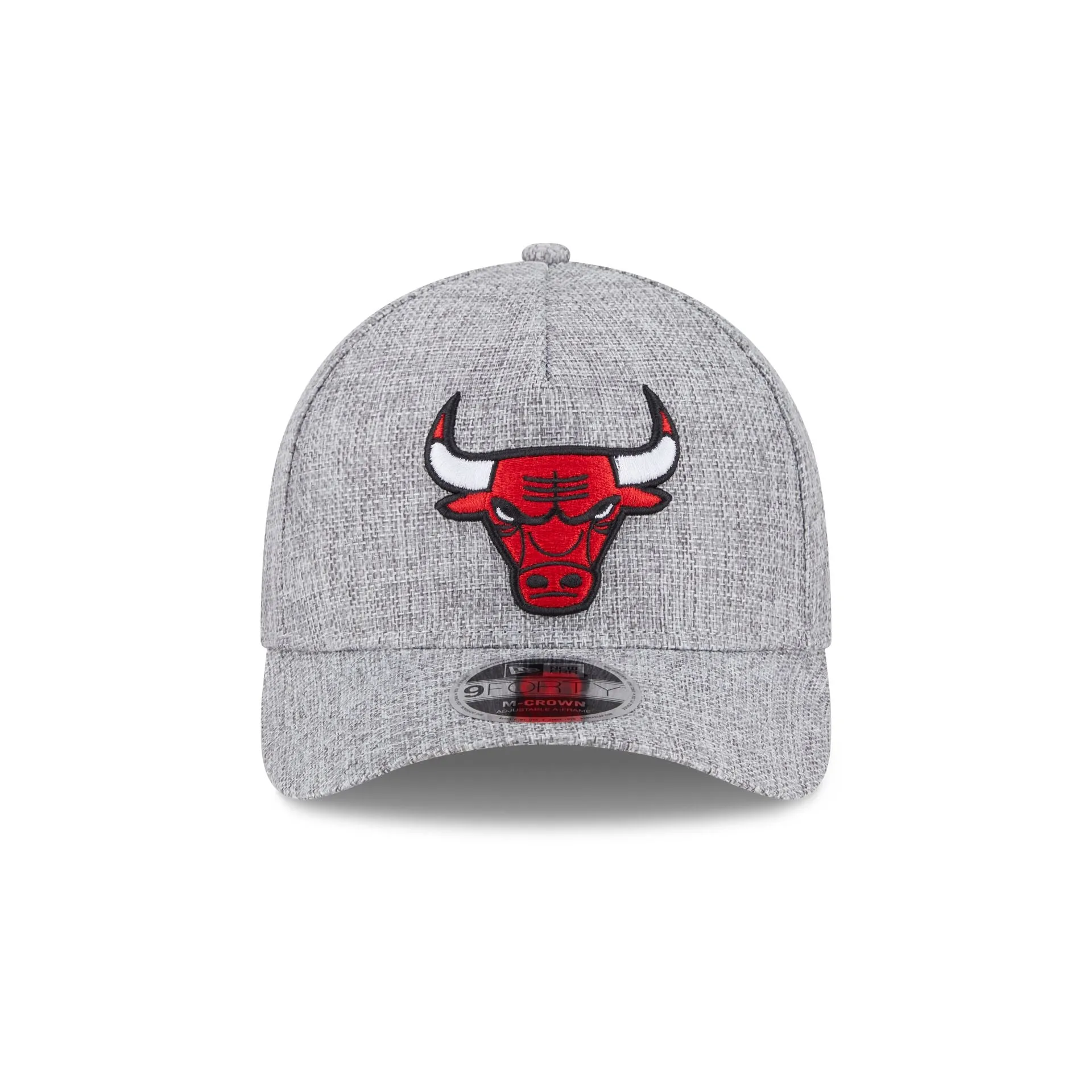 Chicago Bulls Cotton Weave Gray 9FORTY M-Crown A-Frame Snapback Hat sold by New Era product image thumbnail 2