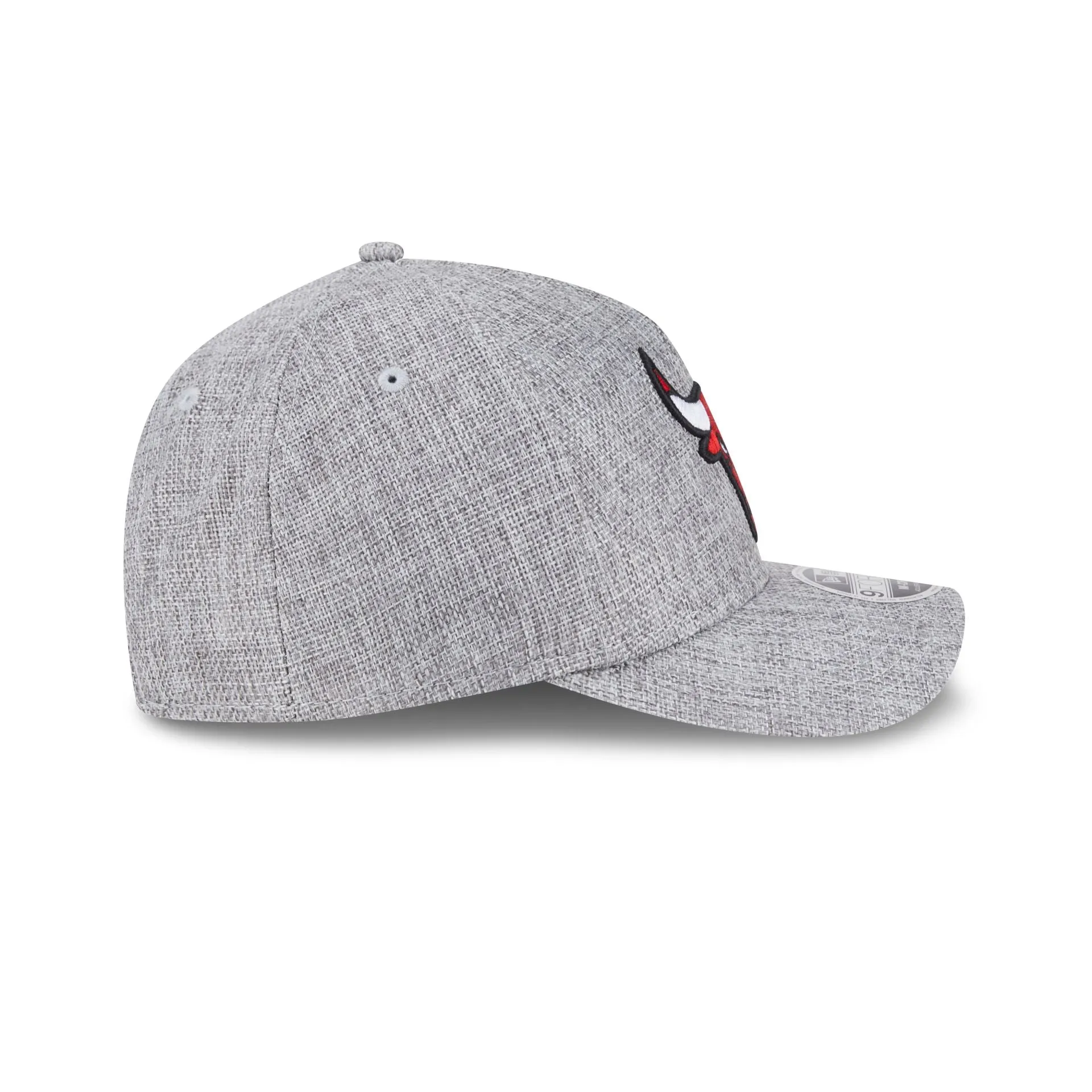 Chicago Bulls Cotton Weave Gray 9FORTY M-Crown A-Frame Snapback Hat sold by New Era product image thumbnail 5