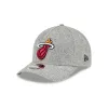 Miami Heat Cotton Weave Gray 9FORTY M-Crown A-Frame Snapback Hat sold by New Era