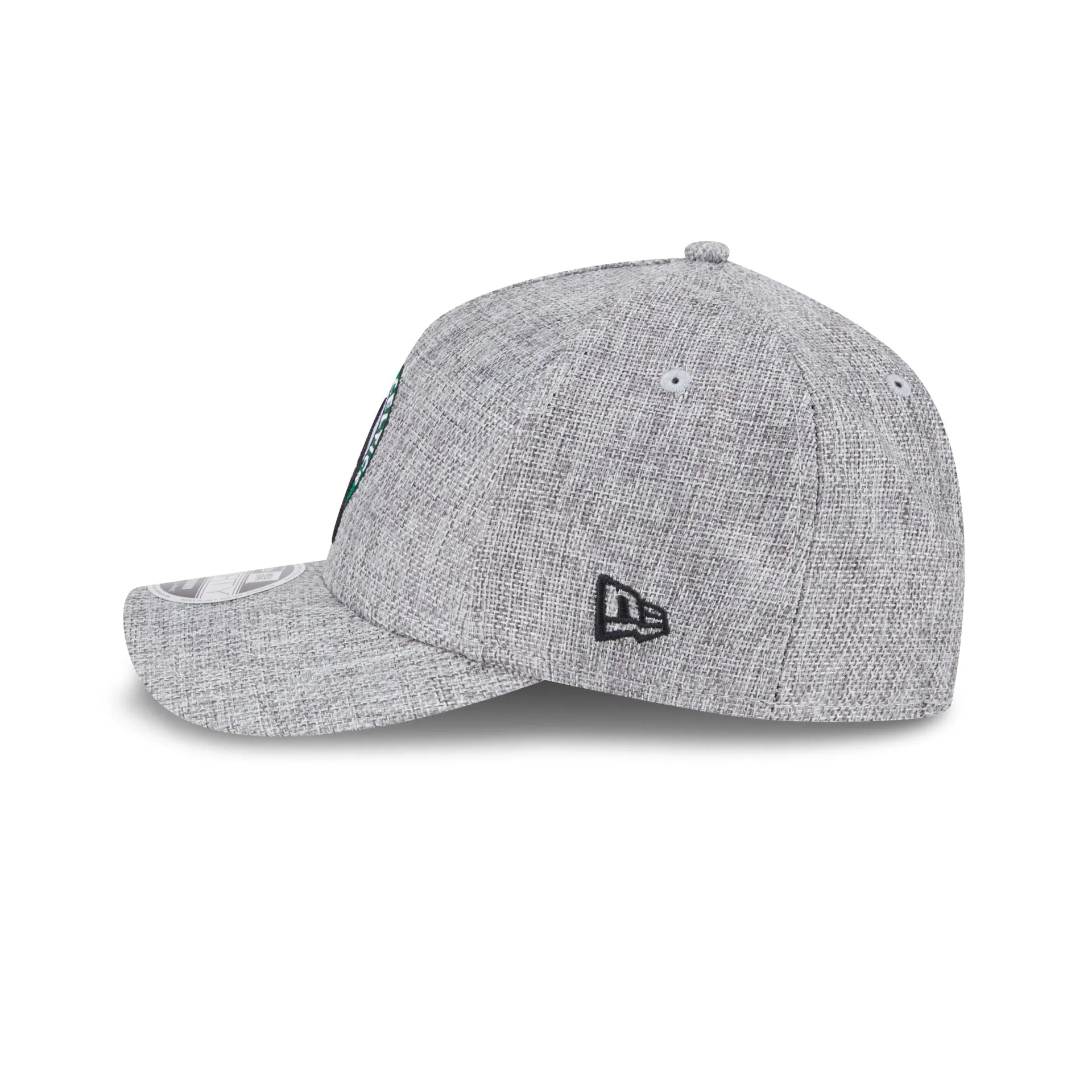 Boston Celtics Cotton Weave Gray 9FORTY M-Crown A-Frame Snapback Hat sold by New Era product image thumbnail 4