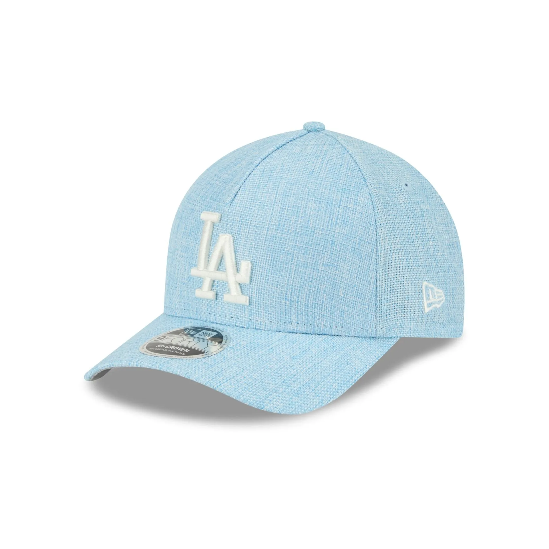 Los Angeles Dodgers Cotton Weaver Blue 9FORTY M-Crown A-Frame Snapback Hat sold by New Era
