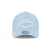 Los Angeles Lakers Cotton Weaver Blue 9FORTY M-Crown A-Frame Snapback Hat sold by New Era