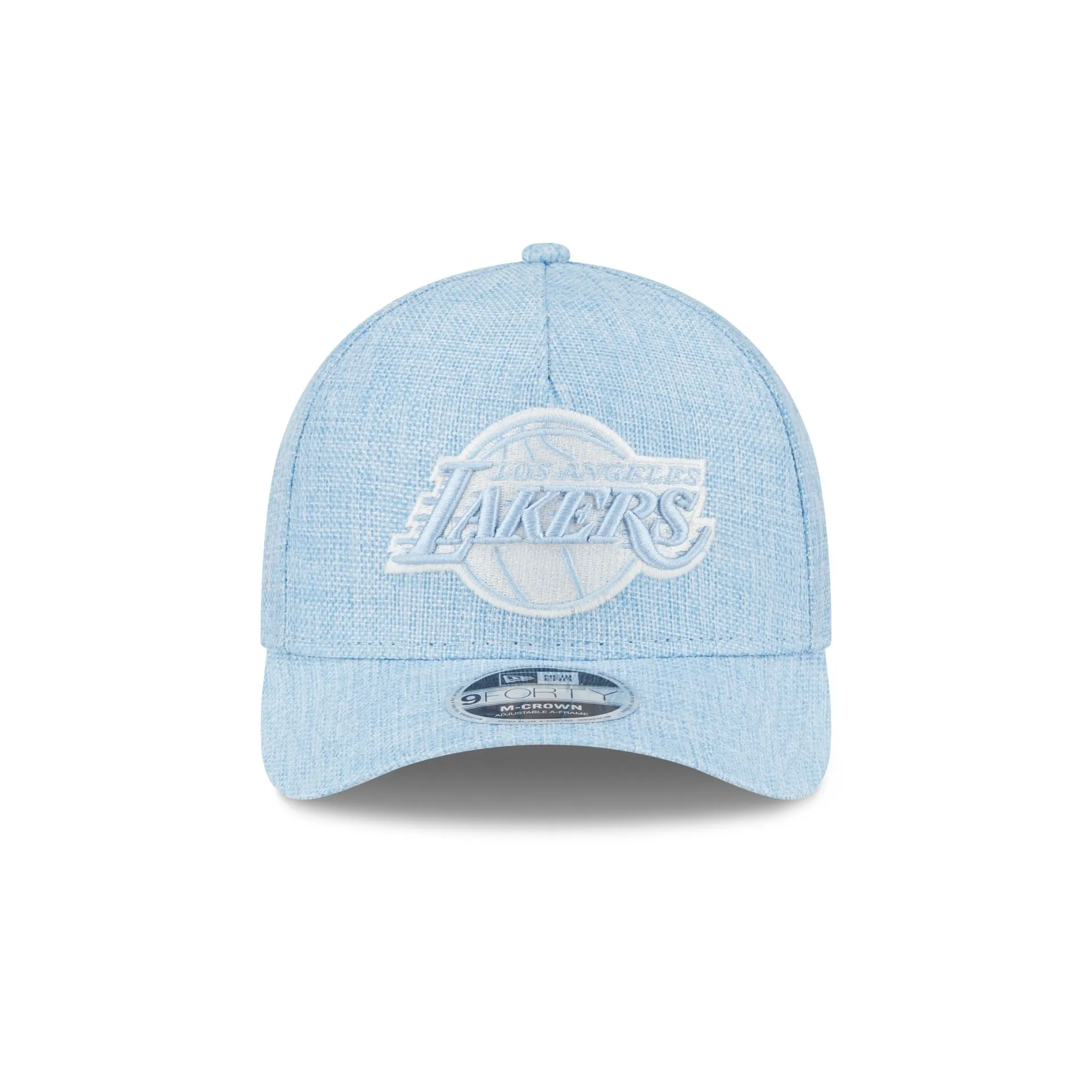 Los Angeles Lakers Cotton Weaver Blue 9FORTY M-Crown A-Frame Snapback Hat sold by New Era product image thumbnail 2