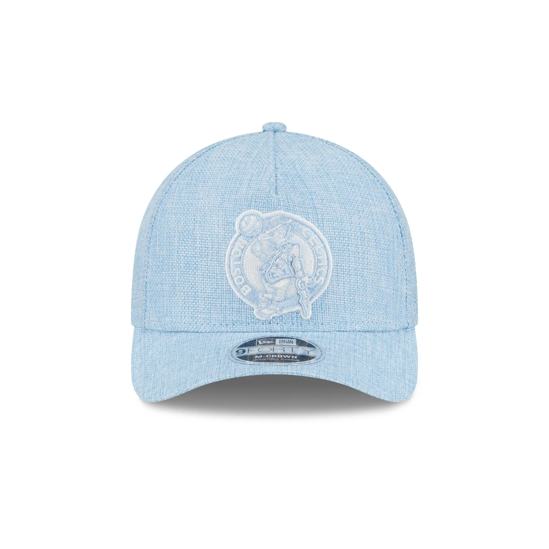 Boston Celtics Cotton Weaver Blue 9FORTY M-Crown A-Frame Snapback Hat sold by New Era product image thumbnail 2