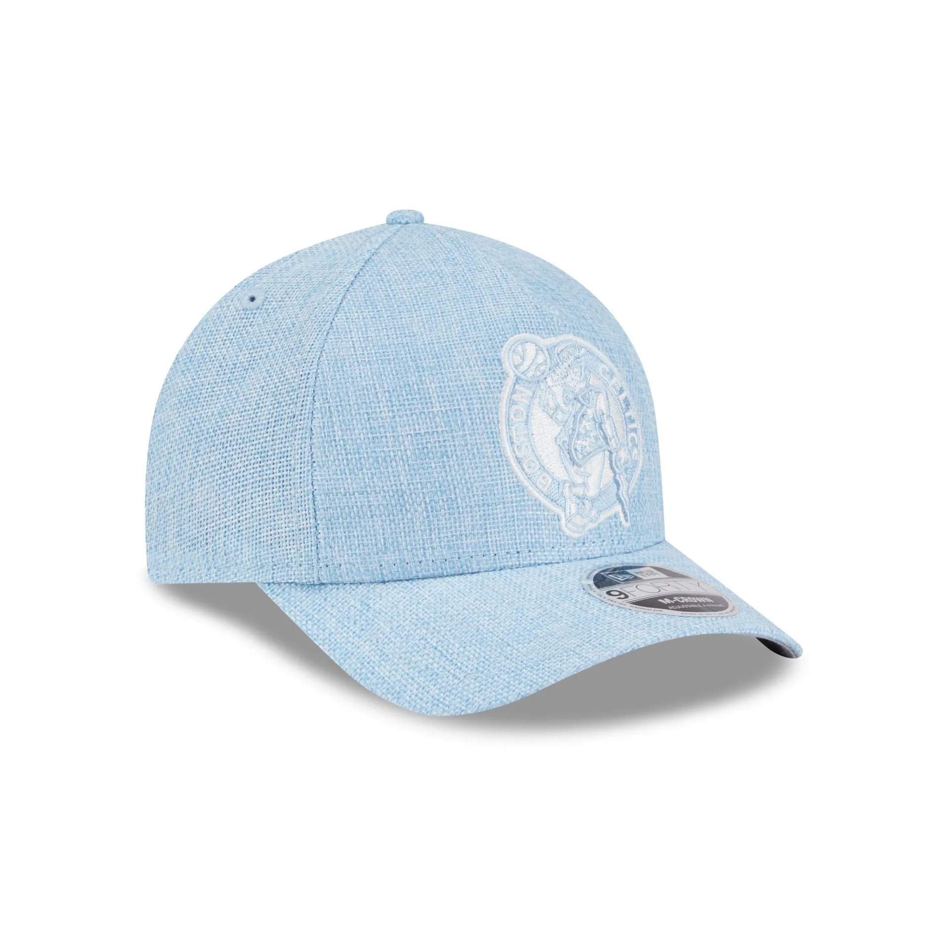 Boston Celtics Cotton Weaver Blue 9FORTY M-Crown A-Frame Snapback Hat sold by New Era product image thumbnail 3