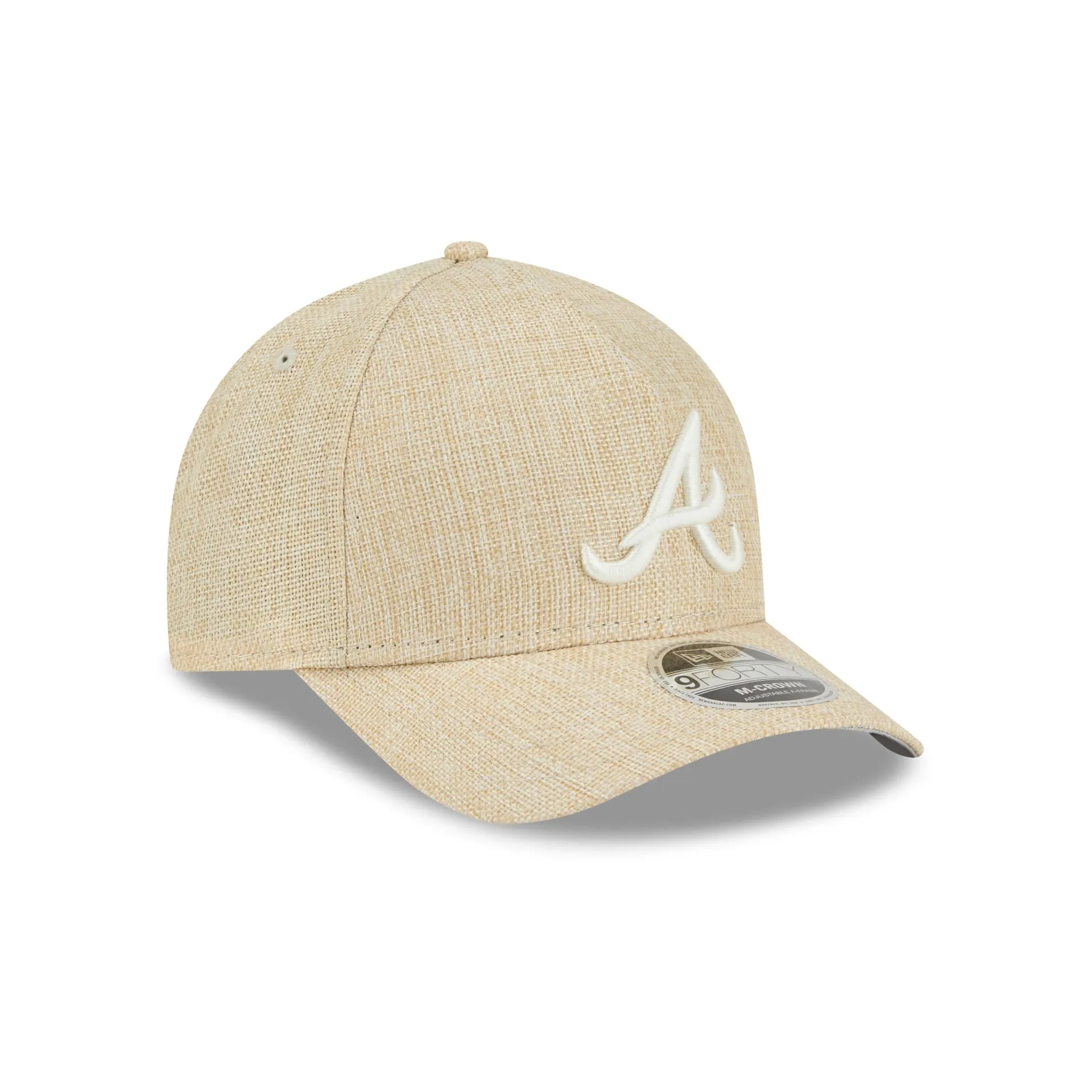 Atlanta Braves Cotton Weave Stone 9FORTY M-Crown A-Frame Snapback Hat sold by New Era product image thumbnail 3