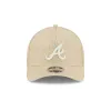 Atlanta Braves Cotton Weave Stone 9FORTY M-Crown A-Frame Snapback Hat sold by New Era