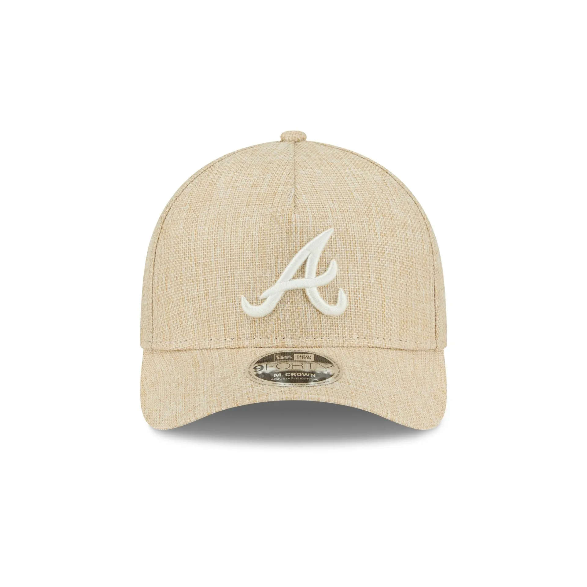 Atlanta Braves Cotton Weave Stone 9FORTY M-Crown A-Frame Snapback Hat sold by New Era product image thumbnail 2