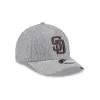 San Diego Padres Cotton Weave Gray 9FORTY M-Crown A-Frame Snapback Hat sold by New Era