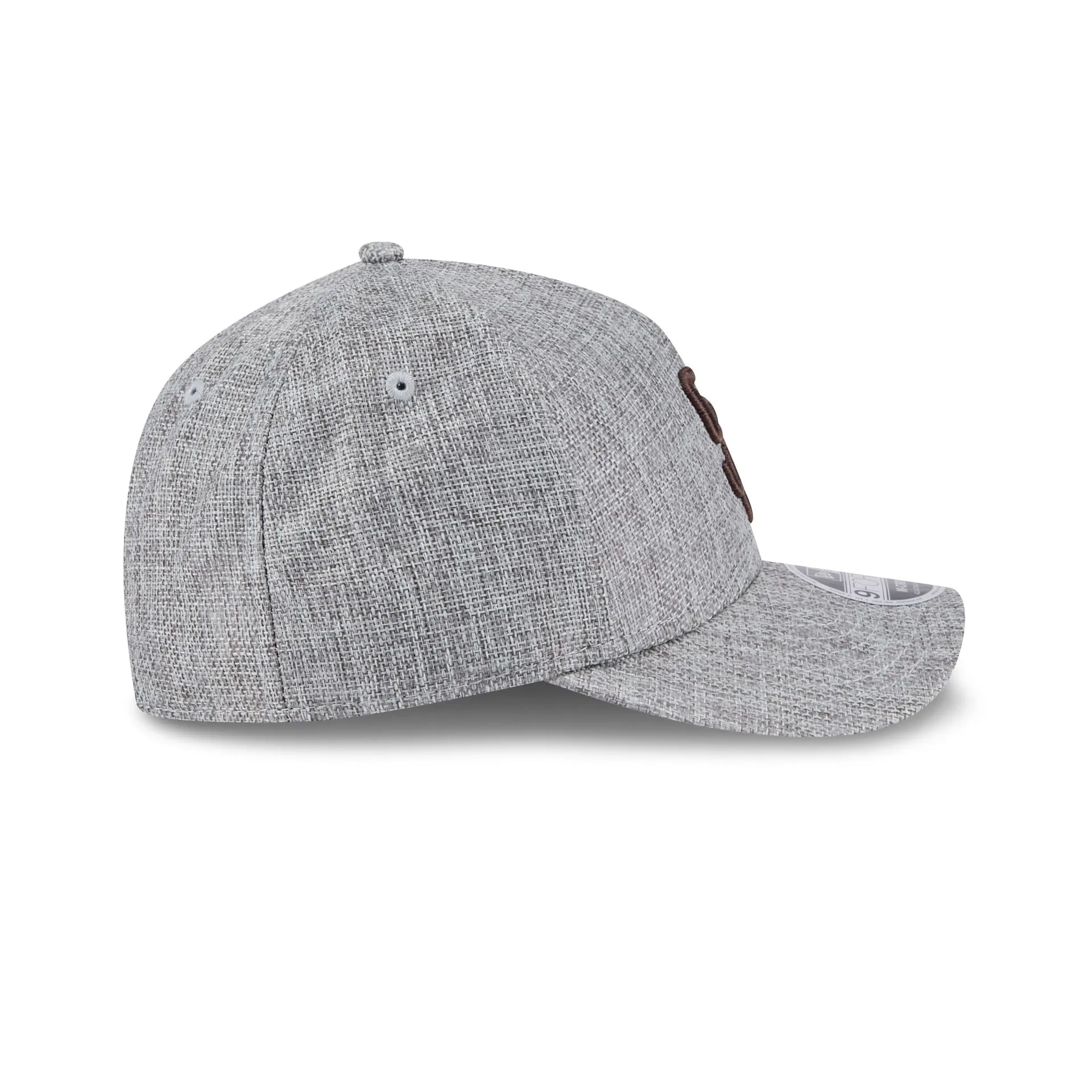San Diego Padres Cotton Weave Gray 9FORTY M-Crown A-Frame Snapback Hat sold by New Era product image thumbnail 5