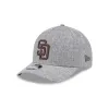 San Diego Padres Cotton Weave Gray 9FORTY M-Crown A-Frame Snapback Hat sold by New Era