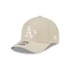 Athletics Cotton Weave Stone 9FORTY M-Crown A-Frame Snapback Hat sold by New Era