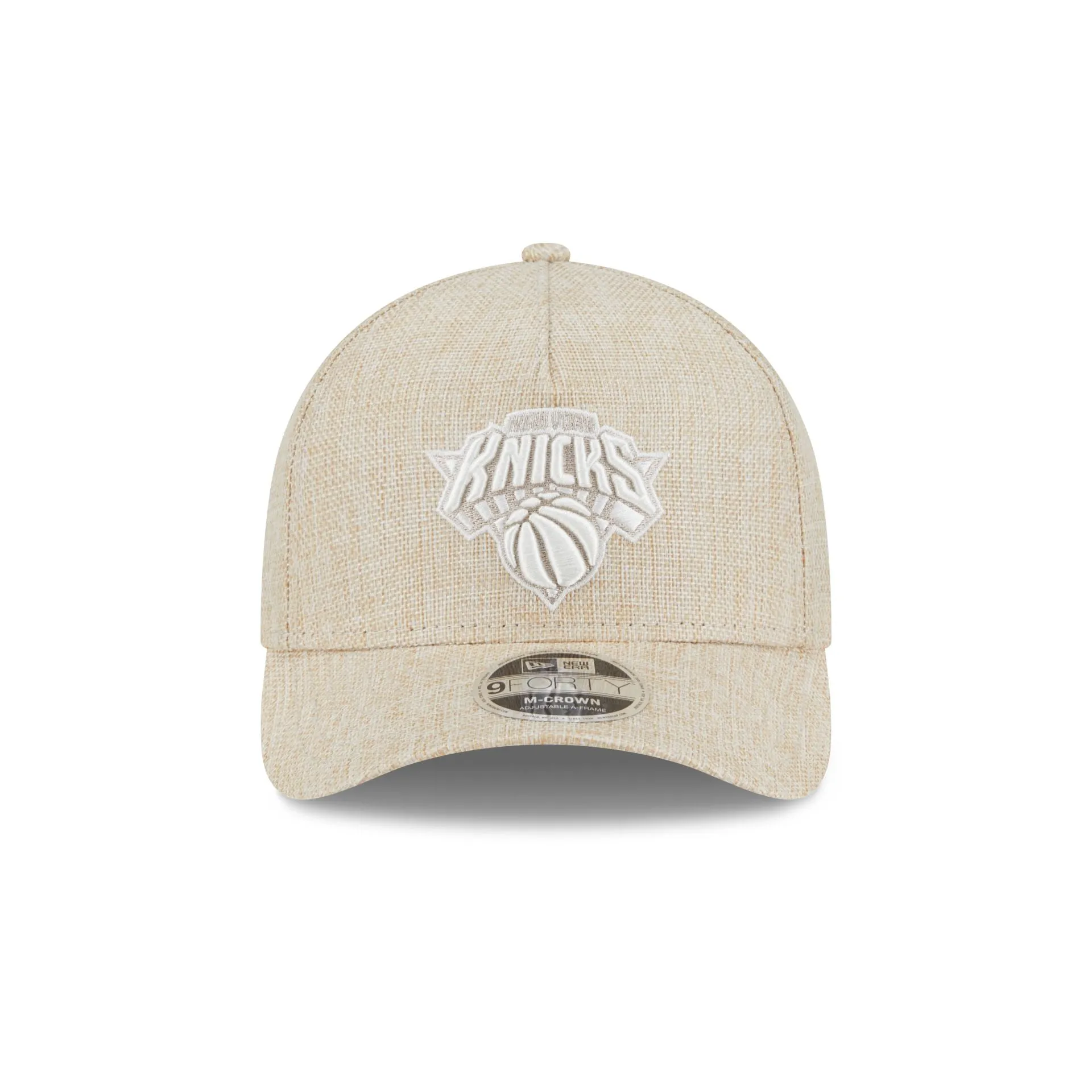 New York Knicks Cotton Weave Stone 9FORTY M-Crown A-Frame Snapback Hat sold by New Era product image thumbnail 2