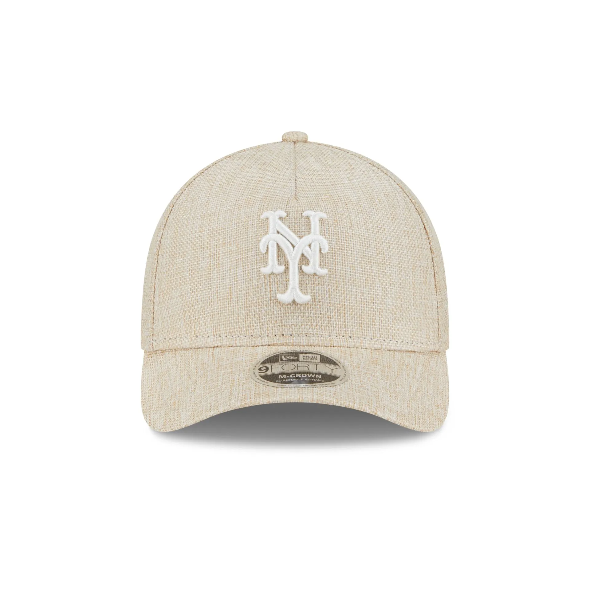 New York Mets Cotton Weave Stone 9FORTY M-Crown A-Frame Snapback Hat sold by New Era product image thumbnail 2