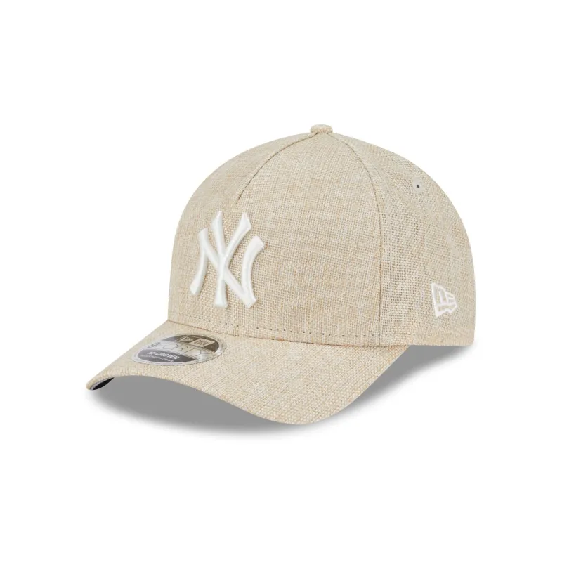 New York Yankees Cotton Weave Stone 9FORTY M-Crown A-Frame Snapback Hat sold by New Era