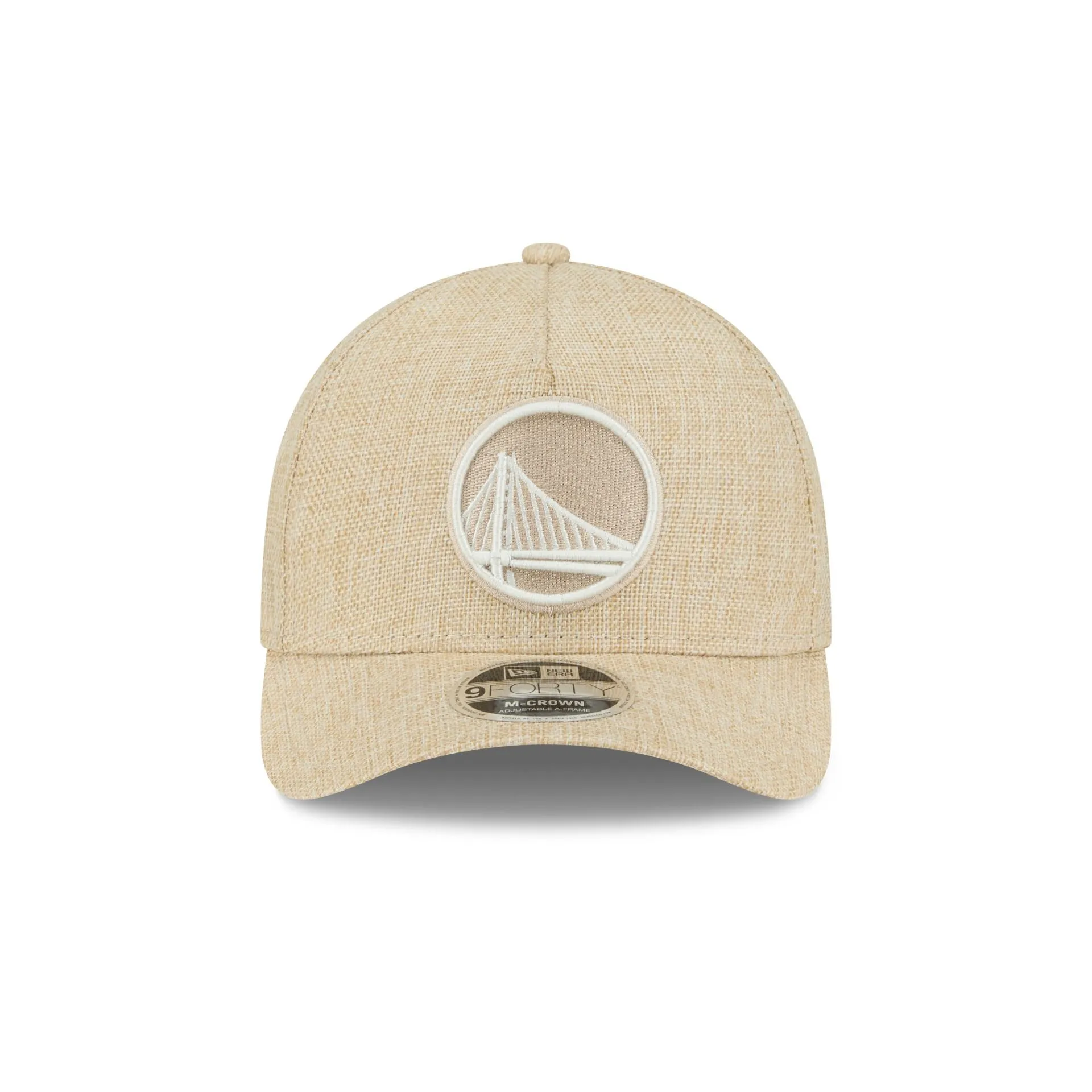 Golden State Warriors Cotton Weave Stone 9FORTY M-Crown A-Frame Snapback Hat sold by New Era product image thumbnail 2