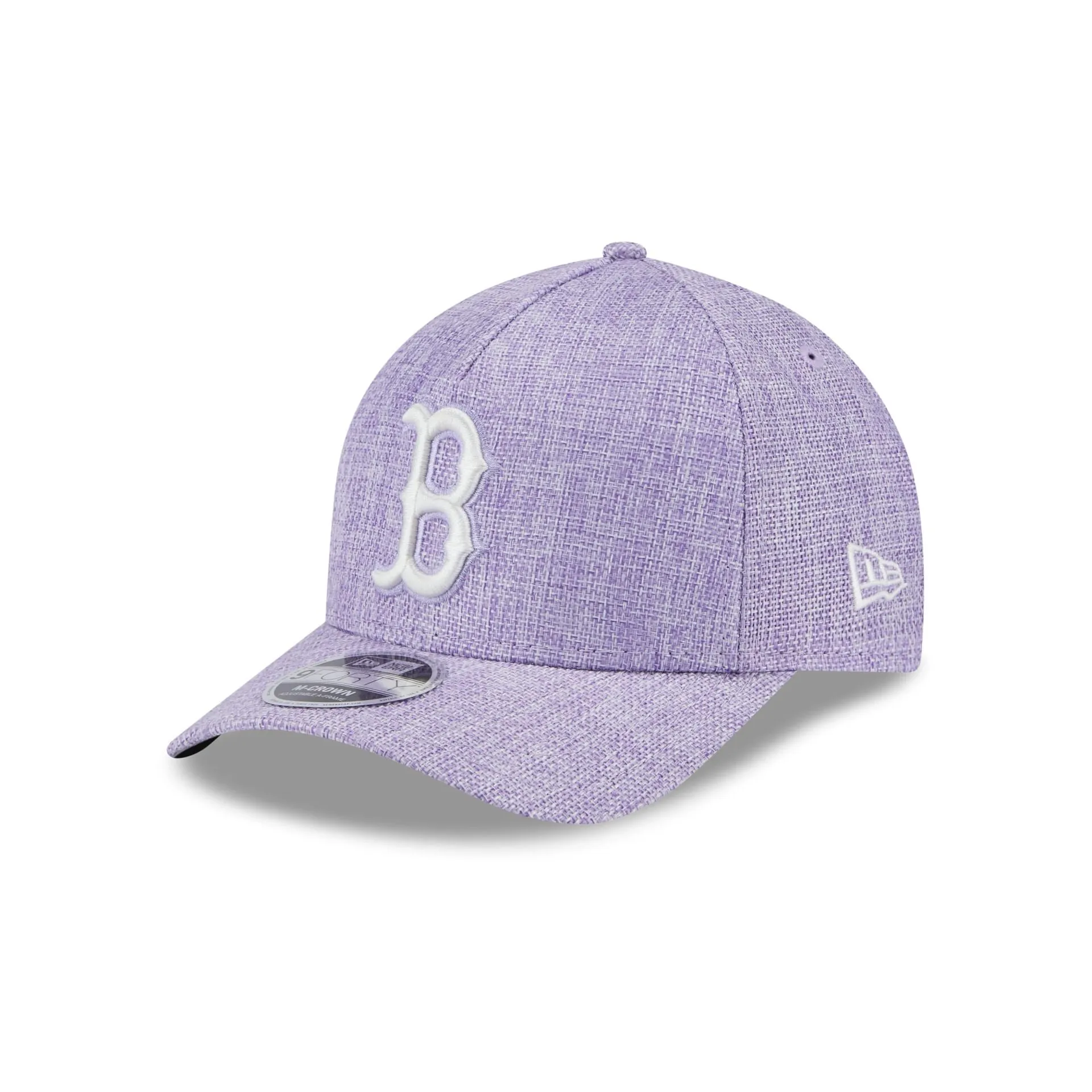 Boston Red Sox Cotton Weave Purple 9FORTY M-Crown A-Frame Snapback Hat sold by New Era