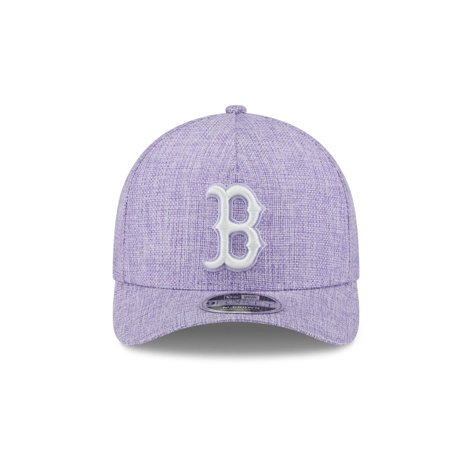 Boston Red Sox Cotton Weave Purple 9FORTY M-Crown A-Frame Snapback Hat sold by New Era product image thumbnail 2