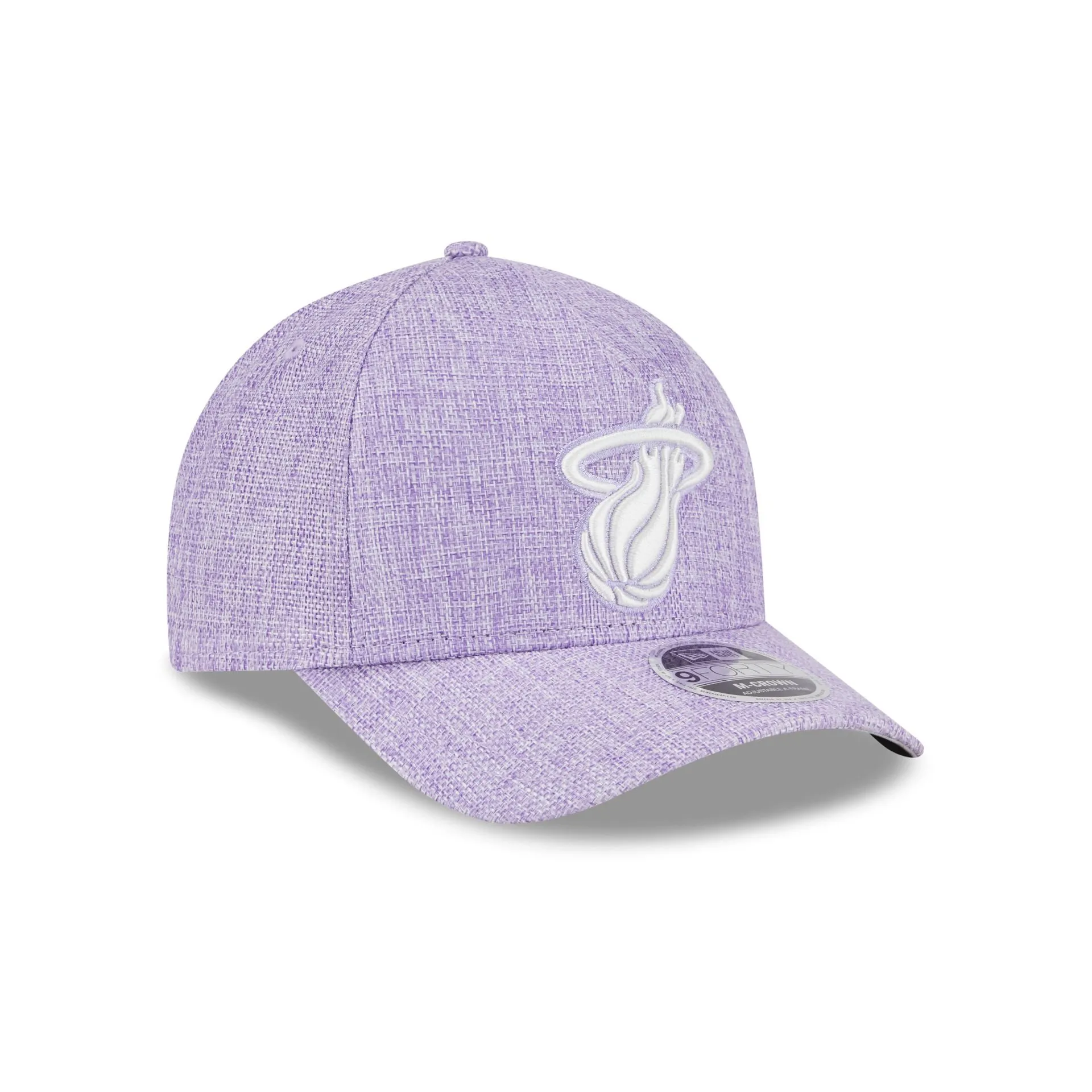 Miami Heat Cotton Weave Purple 9FORTY M-Crown A-Frame Snapback Hat sold by New Era product image thumbnail 3