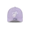 Miami Heat Cotton Weave Purple 9FORTY M-Crown A-Frame Snapback Hat sold by New Era