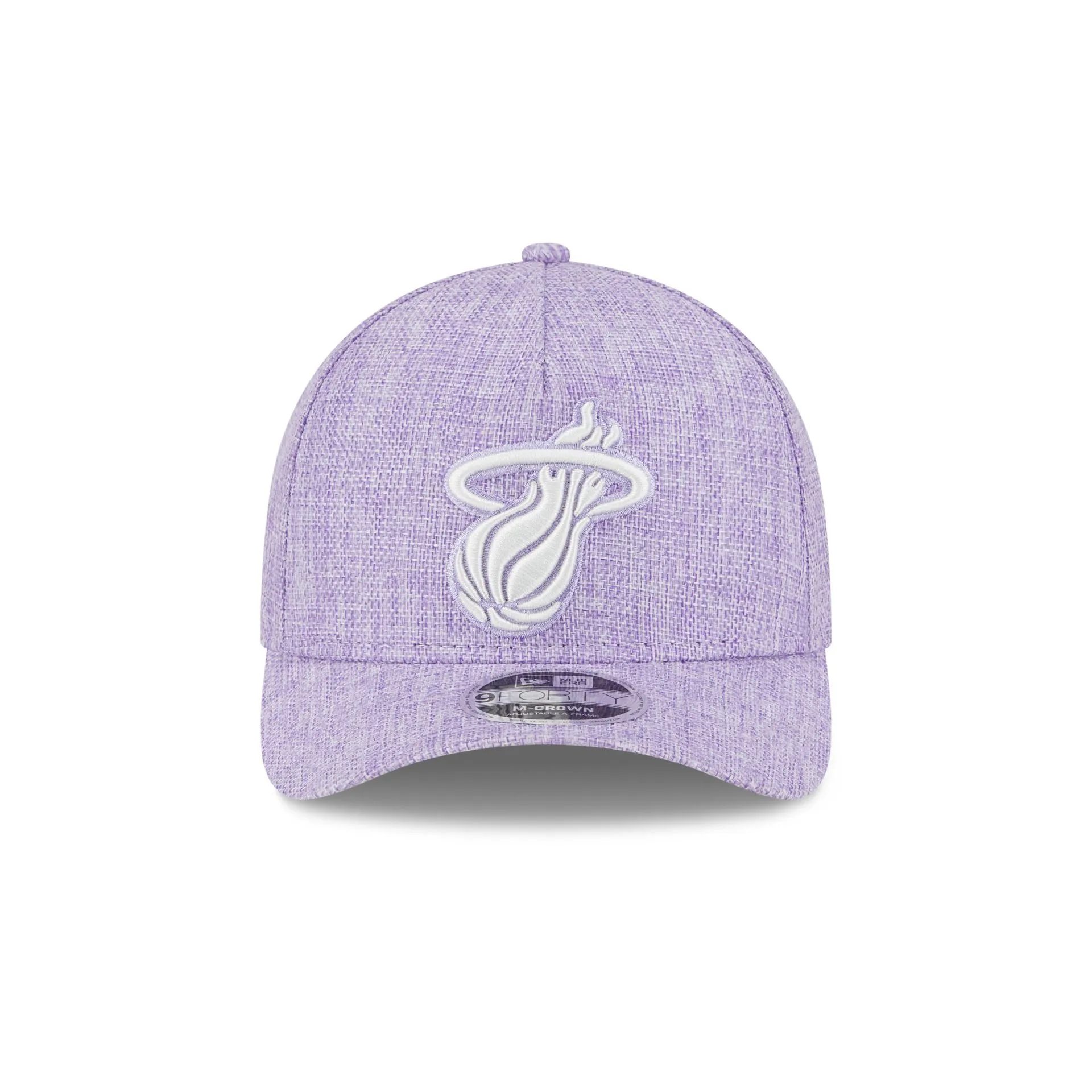 Miami Heat Cotton Weave Purple 9FORTY M-Crown A-Frame Snapback Hat sold by New Era product image thumbnail 2