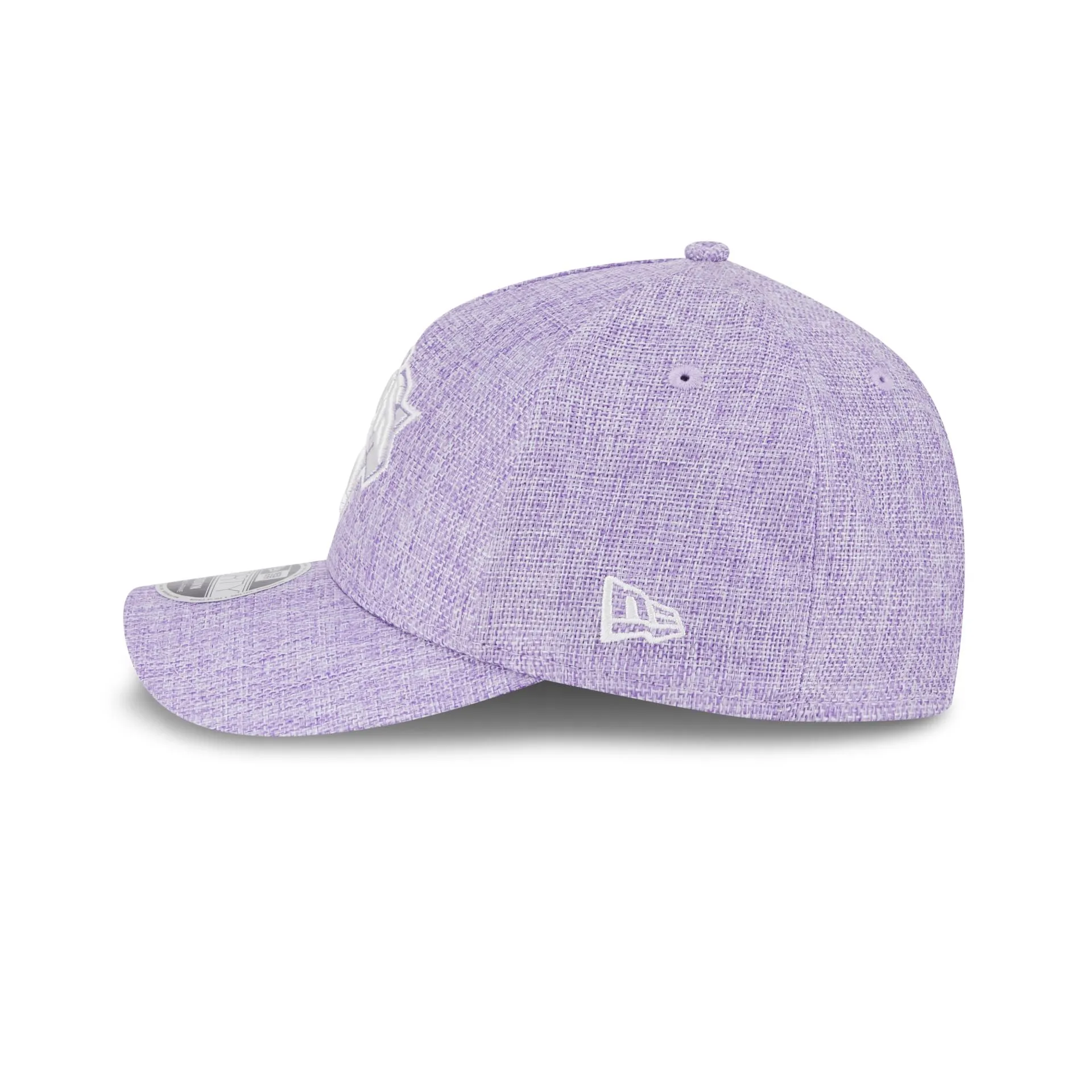 New York Knicks Cotton Weave Purple 9FORTY M-Crown A-Frame Snapback Hat sold by New Era product image thumbnail 4