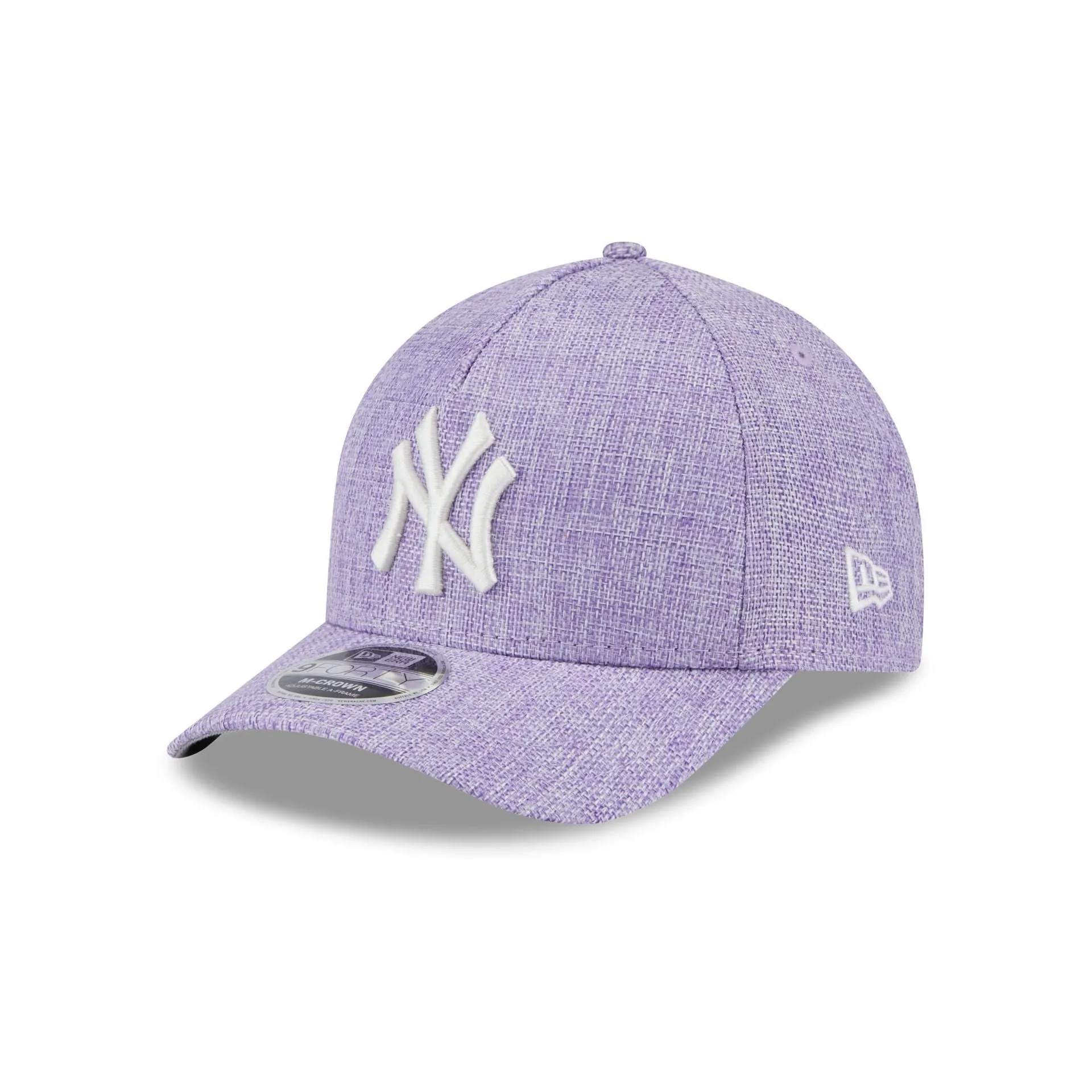 New York Yankees Cotton Weave Purple 9FORTY M-Crown A-Frame Snapback Hat sold by New Era