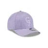 Colorado Rockies Cotton Weave Purple 9FORTY M-Crown A-Frame Snapback Hat sold by New Era