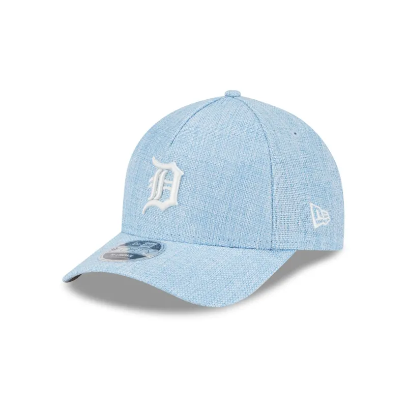 Detroit Tigers Cotton Weaver Blue 9FORTY M-Crown A-Frame Snapback Hat sold by New Era
