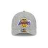 Los Angeles Lakers Cotton Weave Gray 9FORTY M-Crown A-Frame Snapback Hat sold by New Era