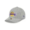 Los Angeles Lakers Cotton Weave Gray 9FORTY M-Crown A-Frame Snapback Hat sold by New Era