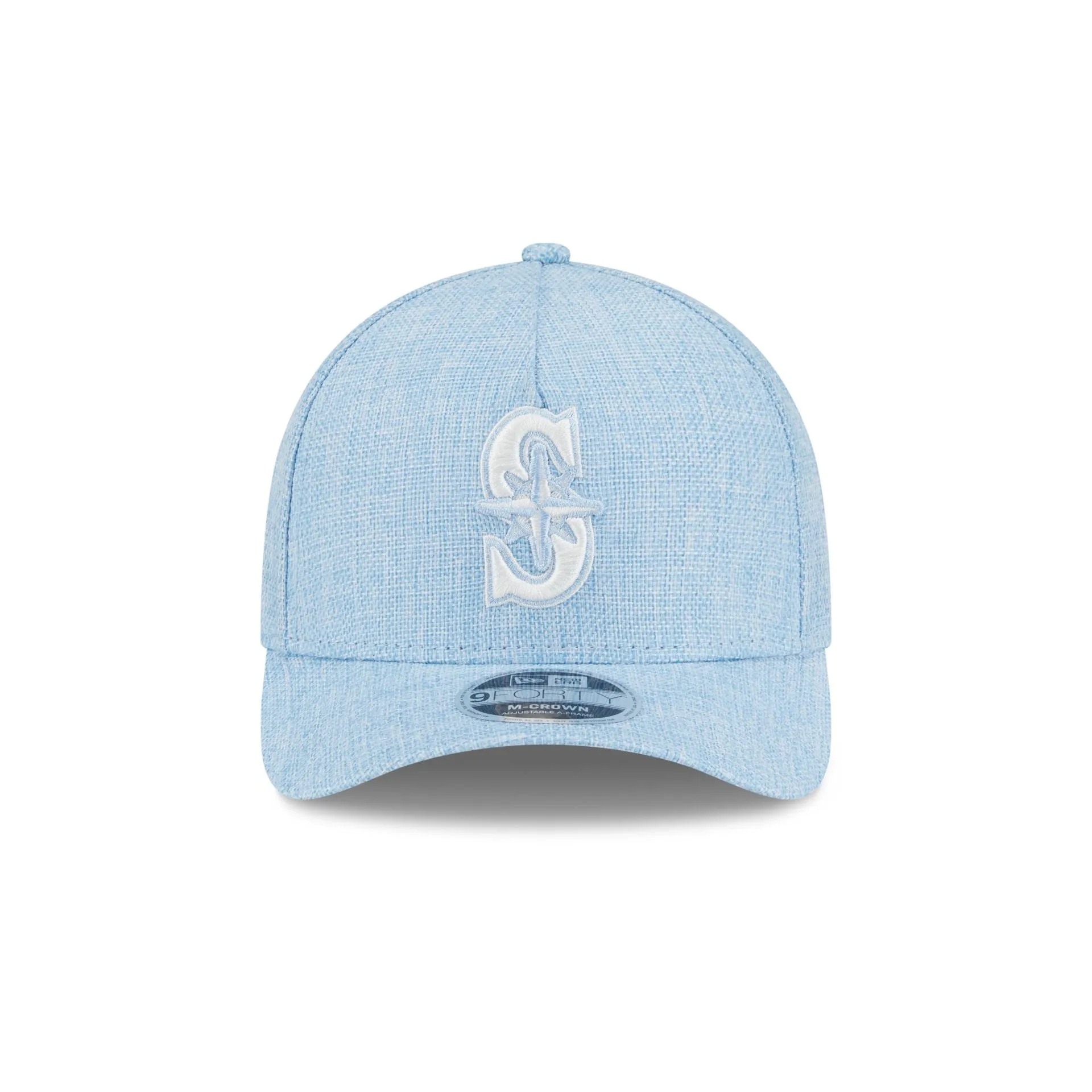 Seattle Mariners Cotton Weaver Blue 9FORTY M-Crown A-Frame Snapback Hat sold by New Era product image thumbnail 2