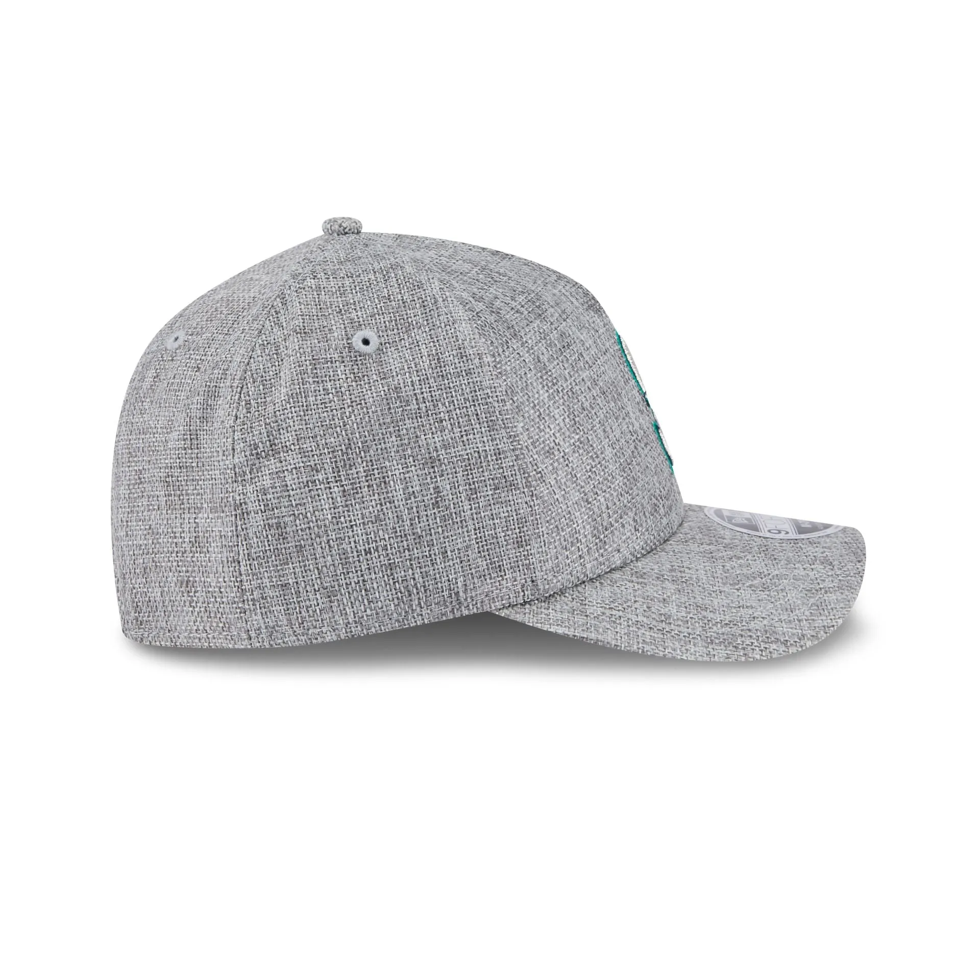 Seattle Mariners Cotton Weave Gray 9FORTY M-Crown A-Frame Snapback Hat sold by New Era product image thumbnail 5