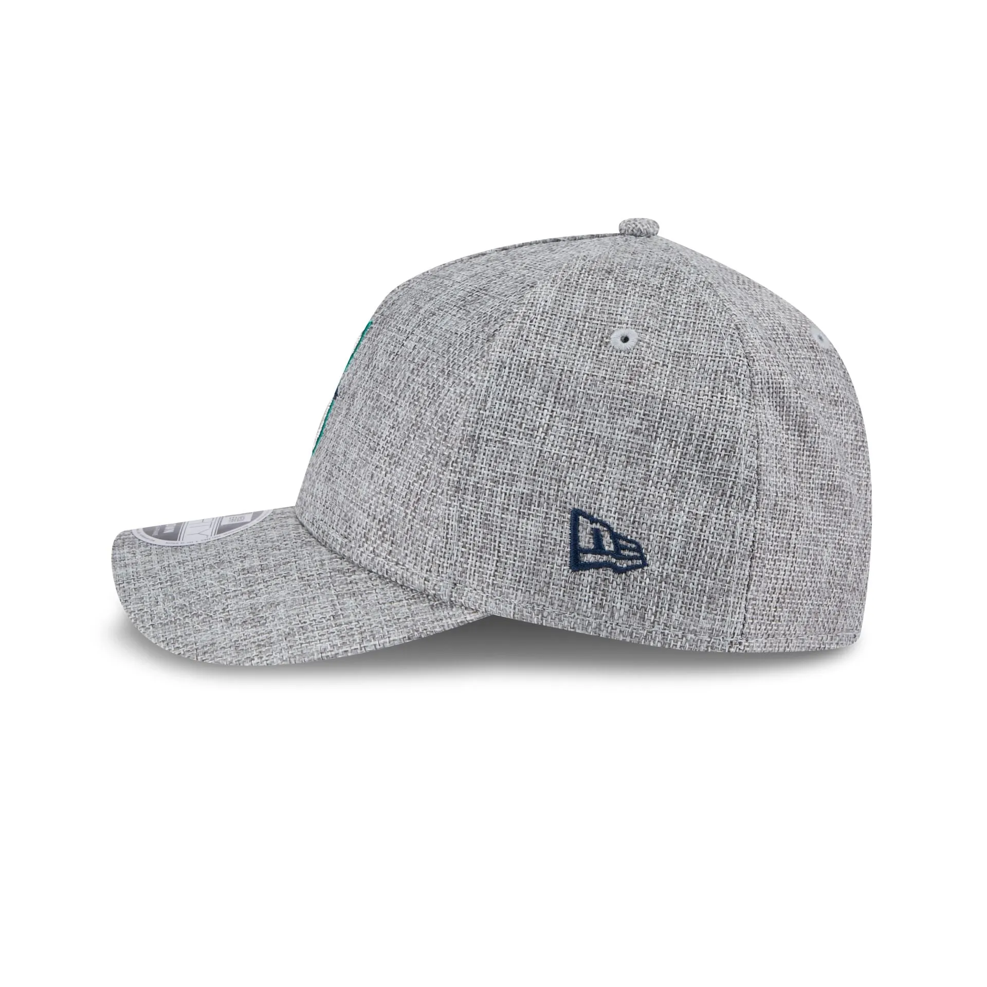 Seattle Mariners Cotton Weave Gray 9FORTY M-Crown A-Frame Snapback Hat sold by New Era product image thumbnail 4