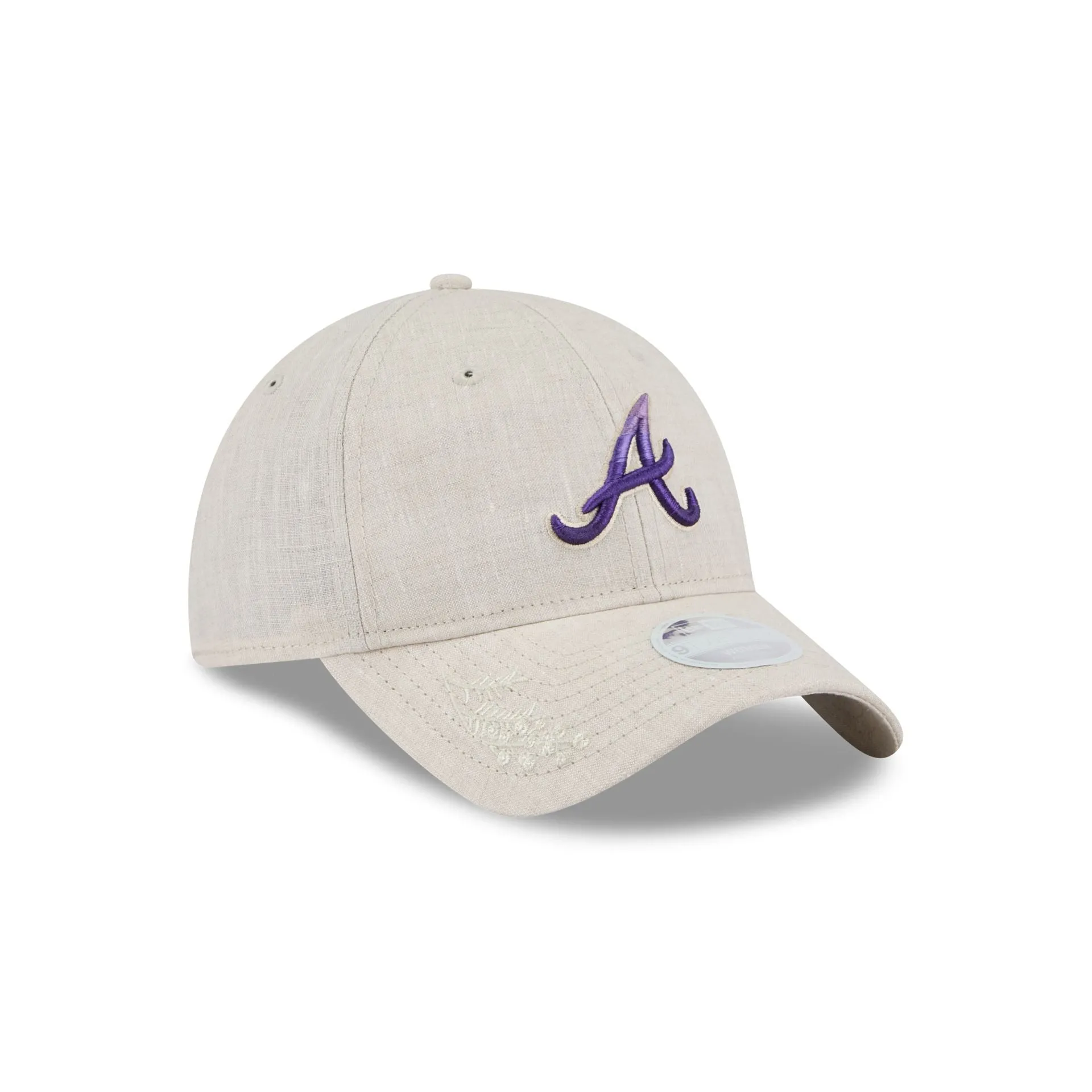Atlanta Braves Floral Women's 9TWENTY Adjustable Hat sold by New Era product image thumbnail 3